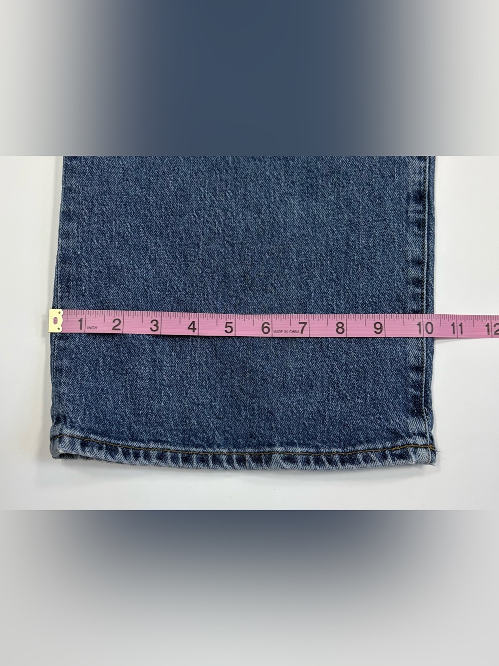 AGOLDE Harper Crop Jeans Size 31 High Rise Wide Leg Crop Medium Wash Denim - Picture 12 of 12